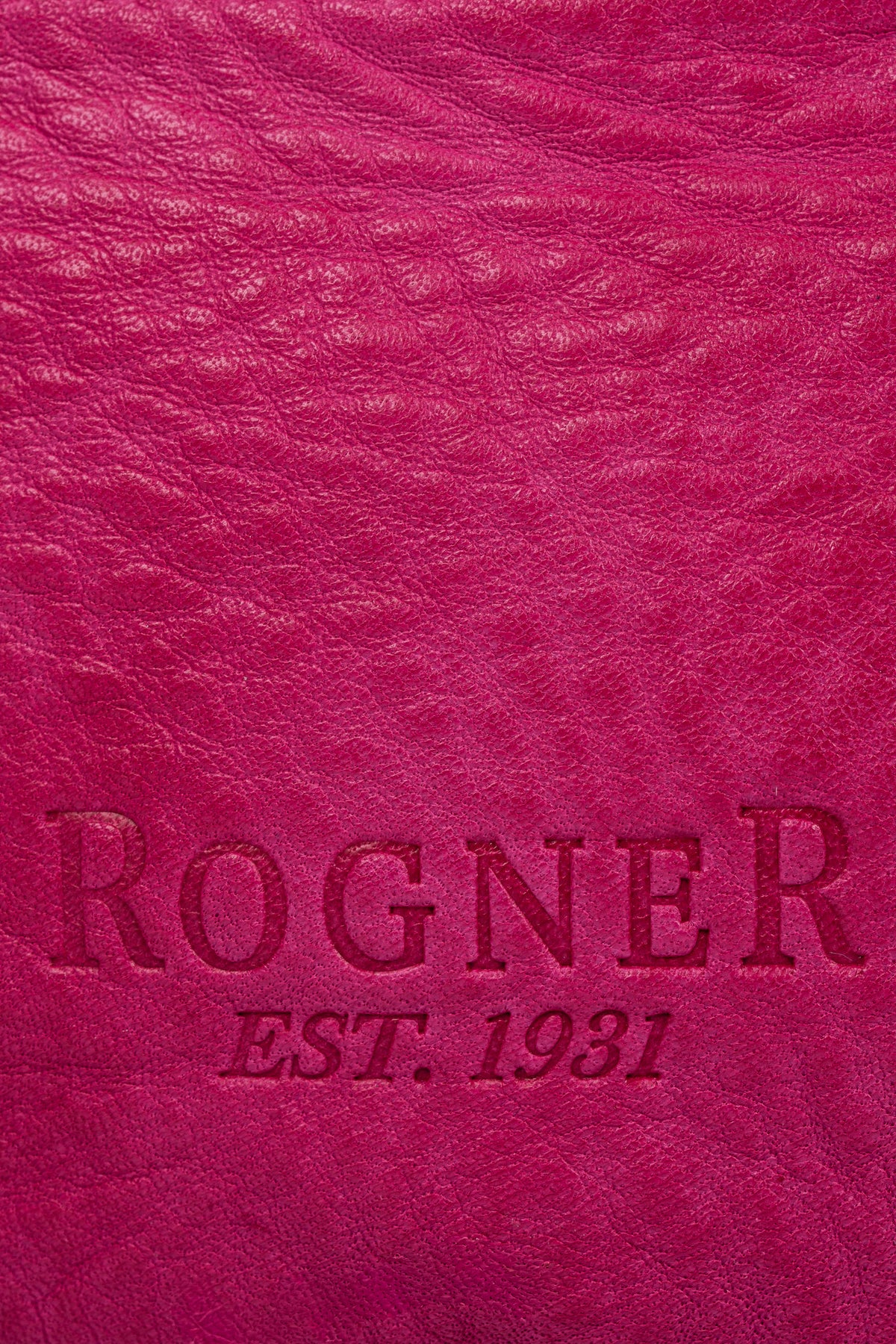 ROGNER „La Sofia“ – Kompakte Crossbody-Ledertasche – Pink