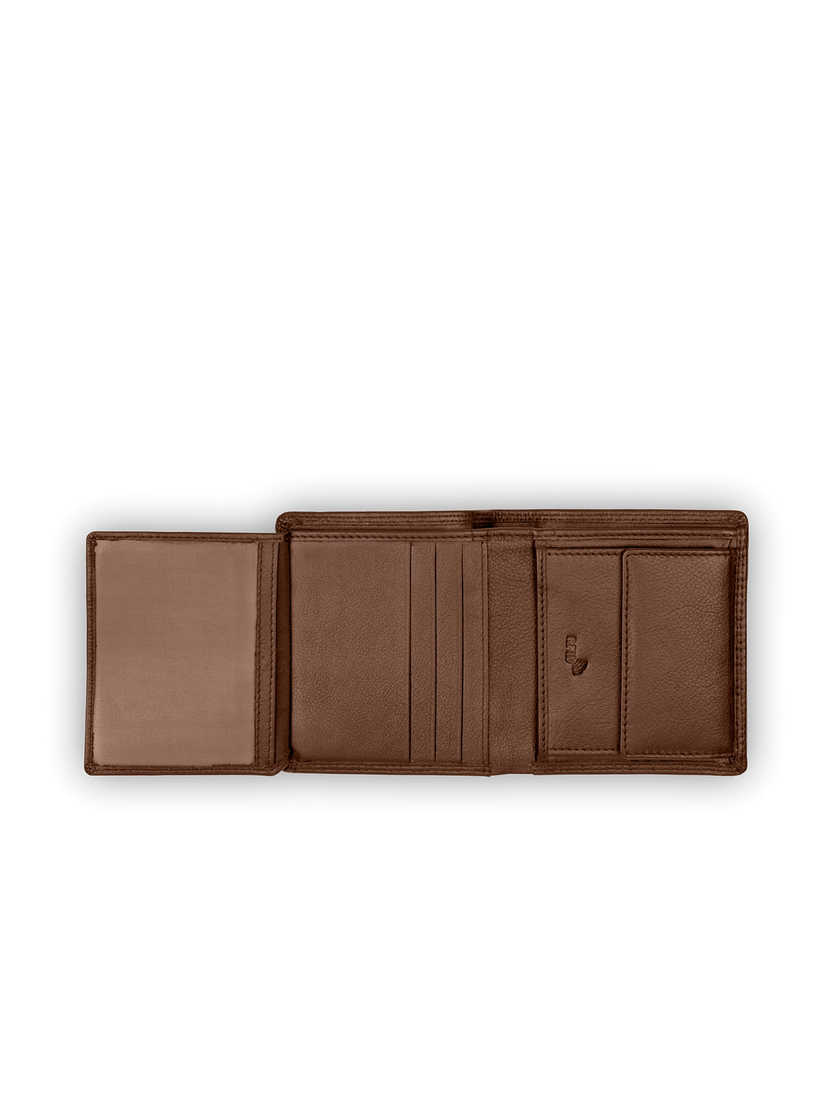 Brown Bear Hochgestelltes Slim Wallet – Cognac