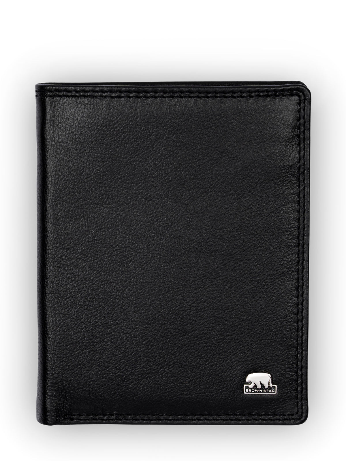 Brown Bear Ausweisetui - Leder – Schwarz