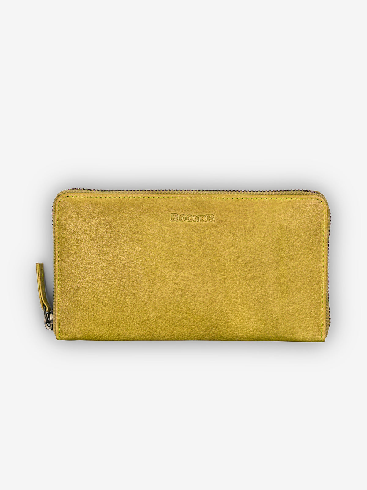 ROGNER Elegantes Damen Portemonnaie – Gelb