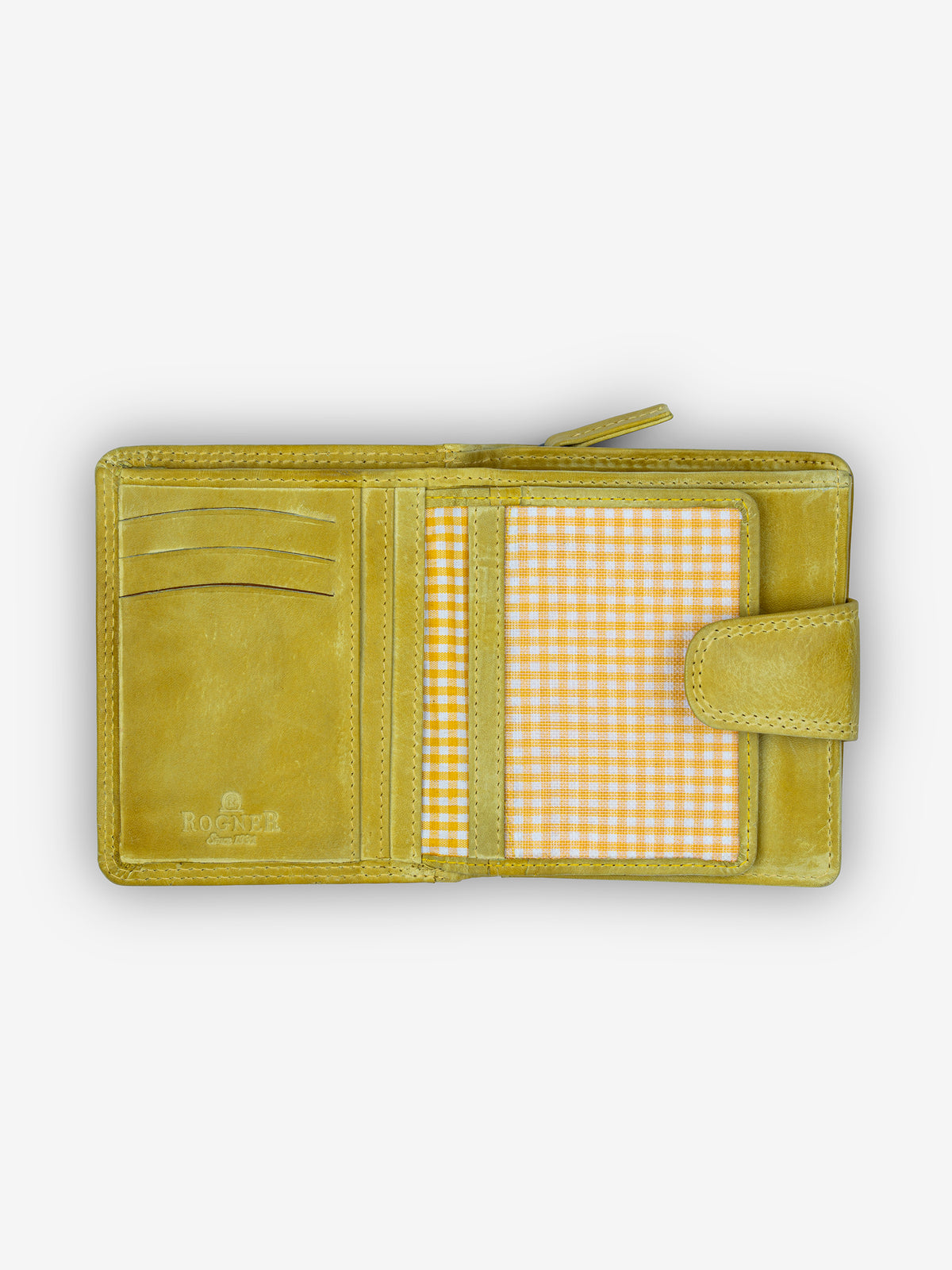 ROGNER Mini Damenbörse – Gelb