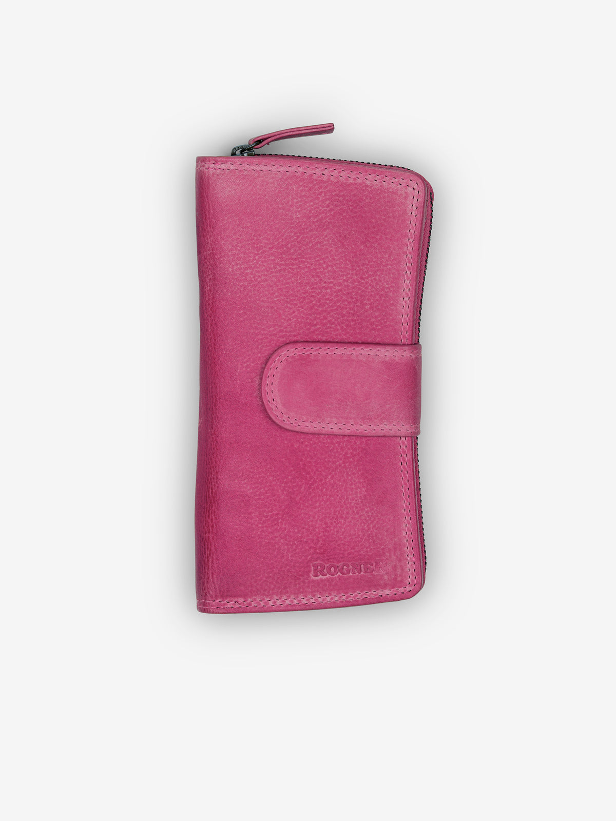 ROGNER „Soft Touch“ – Premium Damenportemonnaie – Pink