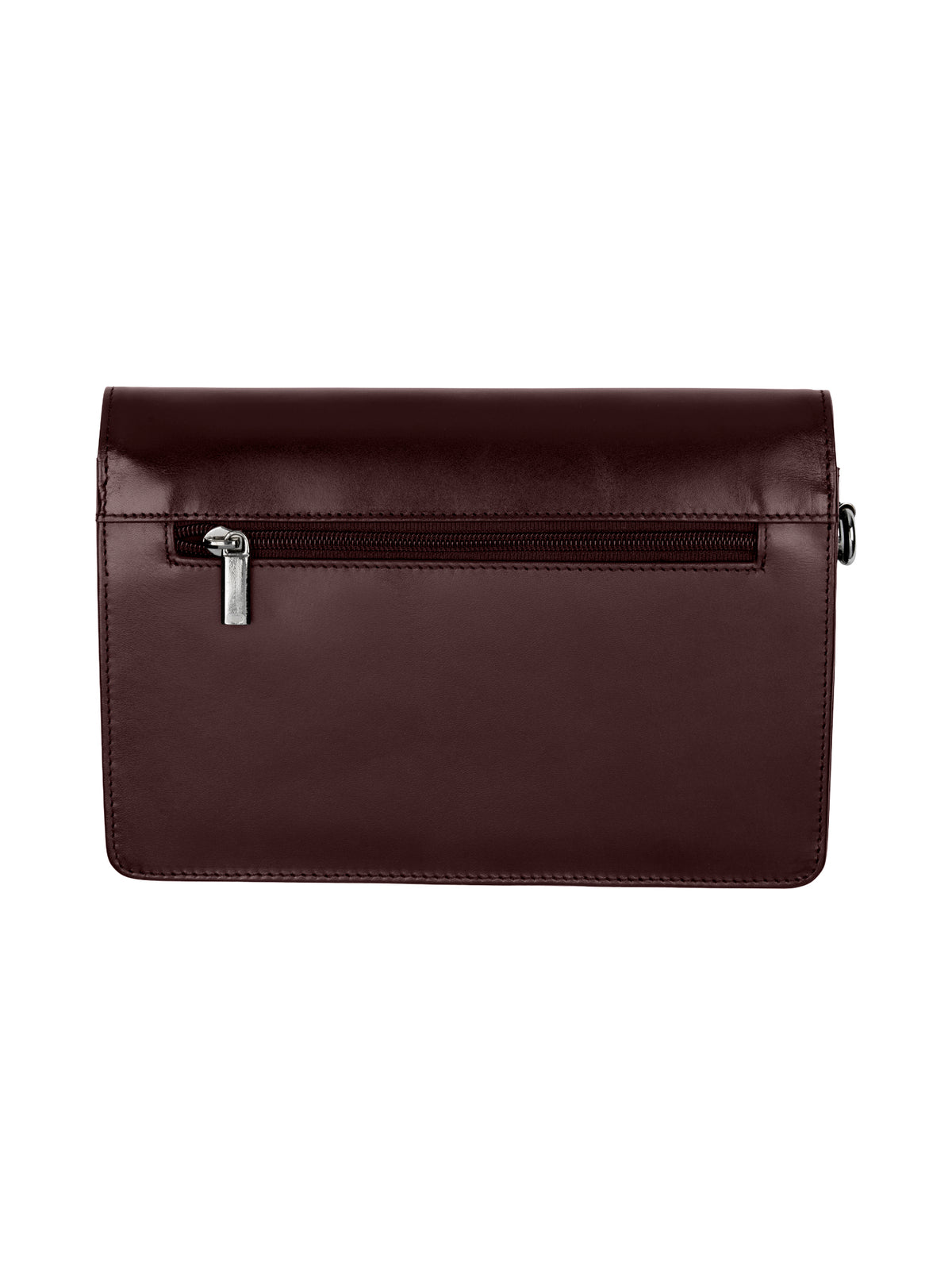 Rogner Herrenhandtasche aus Leder – Kompakt & Abschließbar – Bordeaux