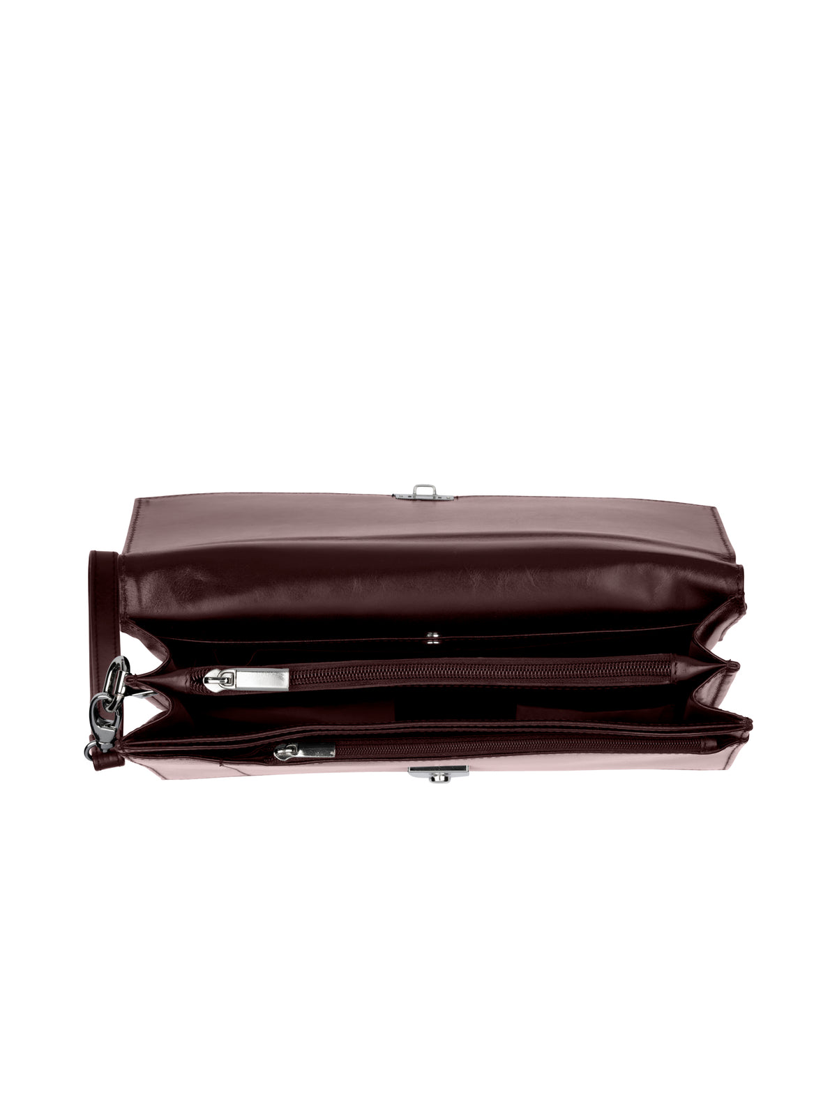 ROGNER Elegante Herrenhandtasche 260x160 – Bordeaux