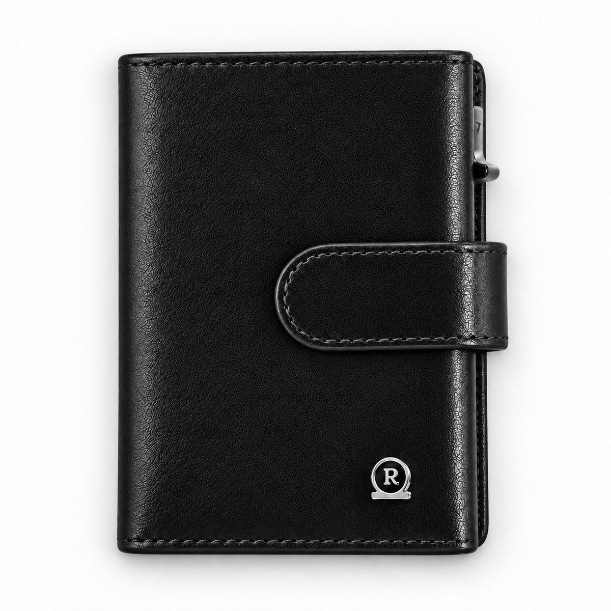 ROGNER ClickWallet in Schwarz – frontal