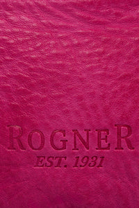ROGNER „La Sofia“ – Kompakte Crossbody-Ledertasche – Pink