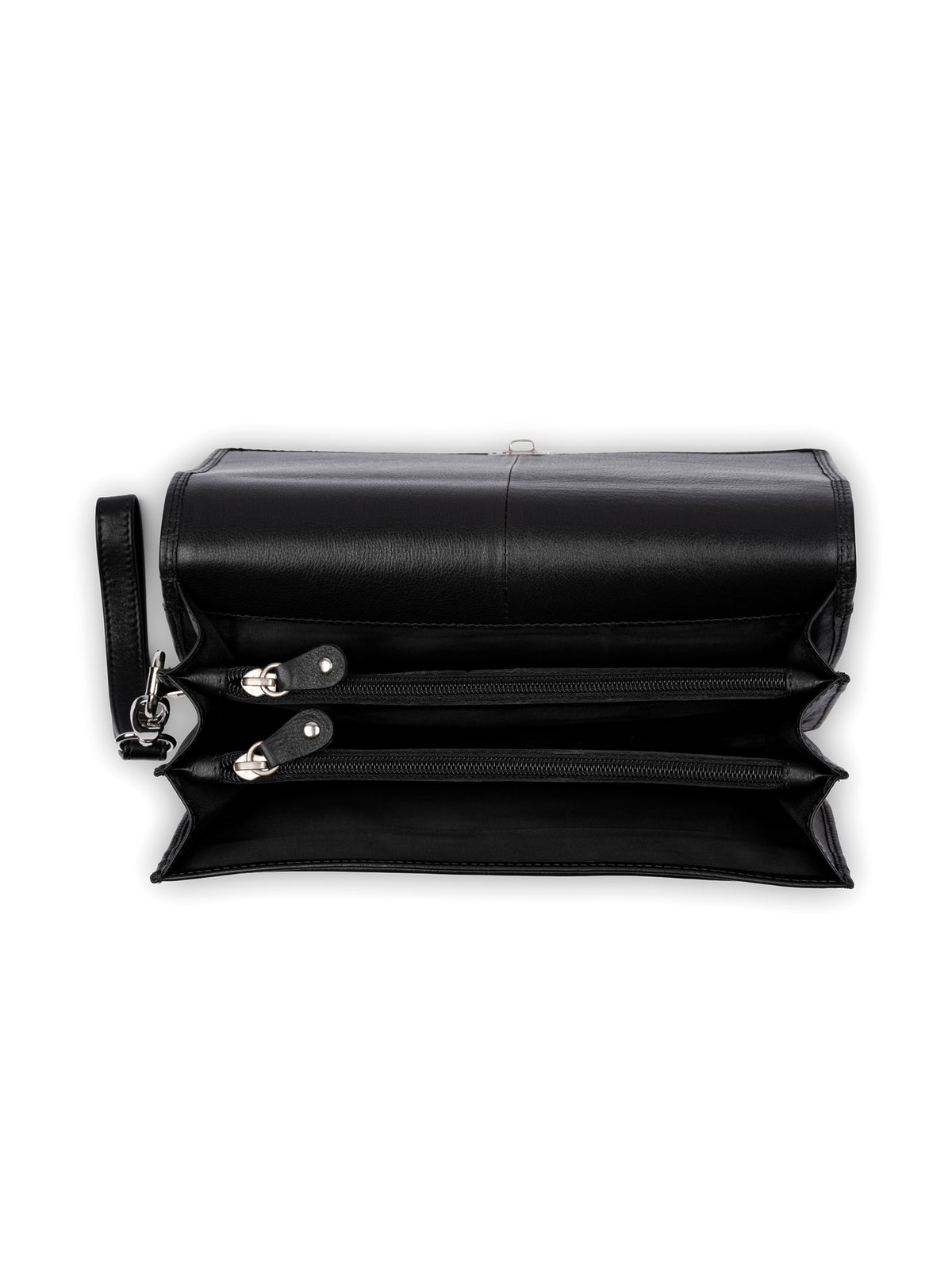 Brown Bear Exklusive Herrenhandtasche 240x160 – Schwarz