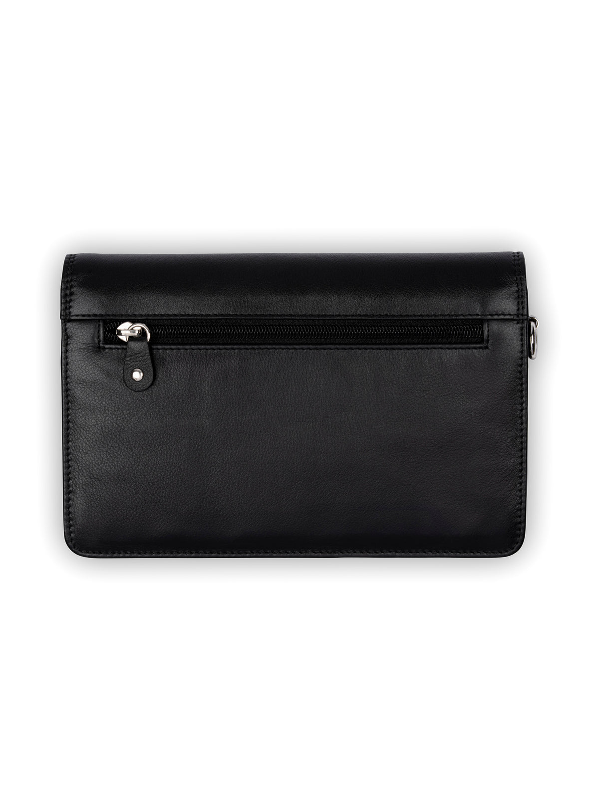 Brown Bear Kompakte Herrenhandtasche für den Alltag 225x150 – Schwarz