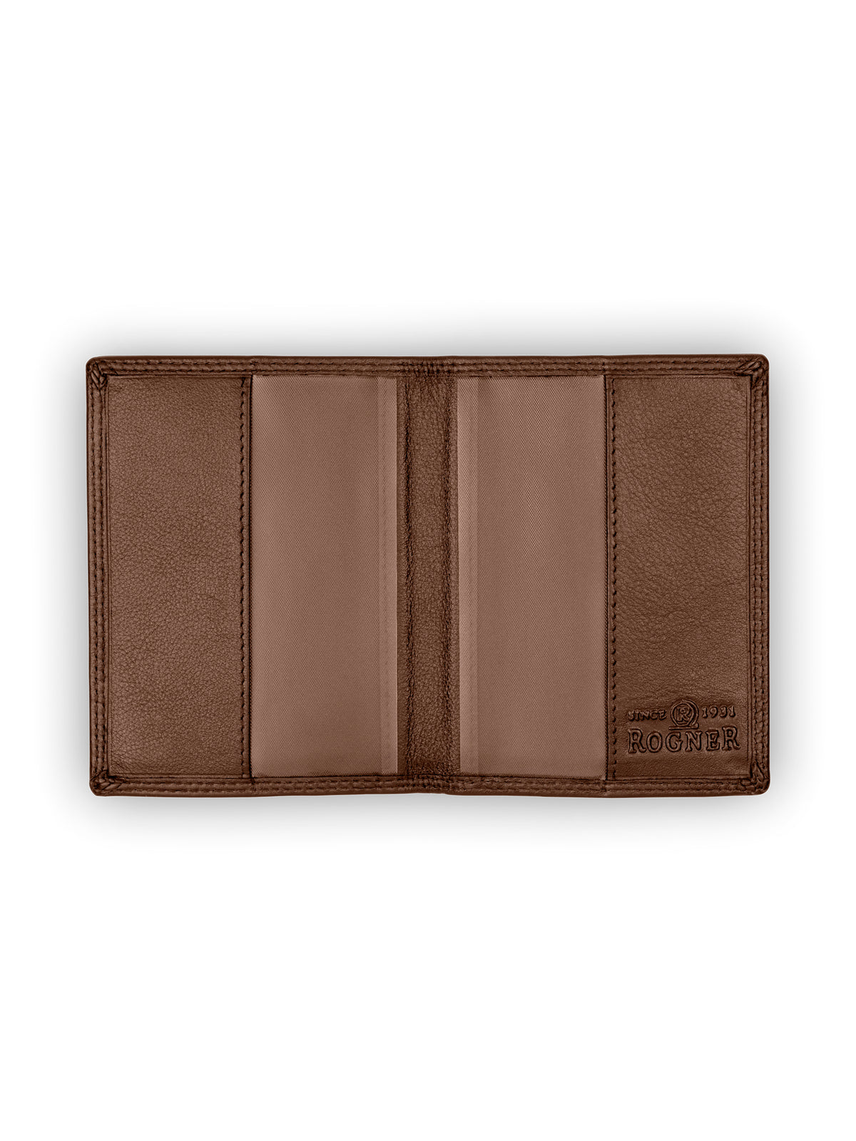 Brown Bear Ausweis- & Kartenetui – Cognac