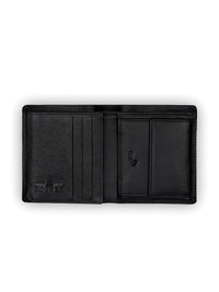 Brown Bear Hochgestelltes Slim Wallet – Schwarz