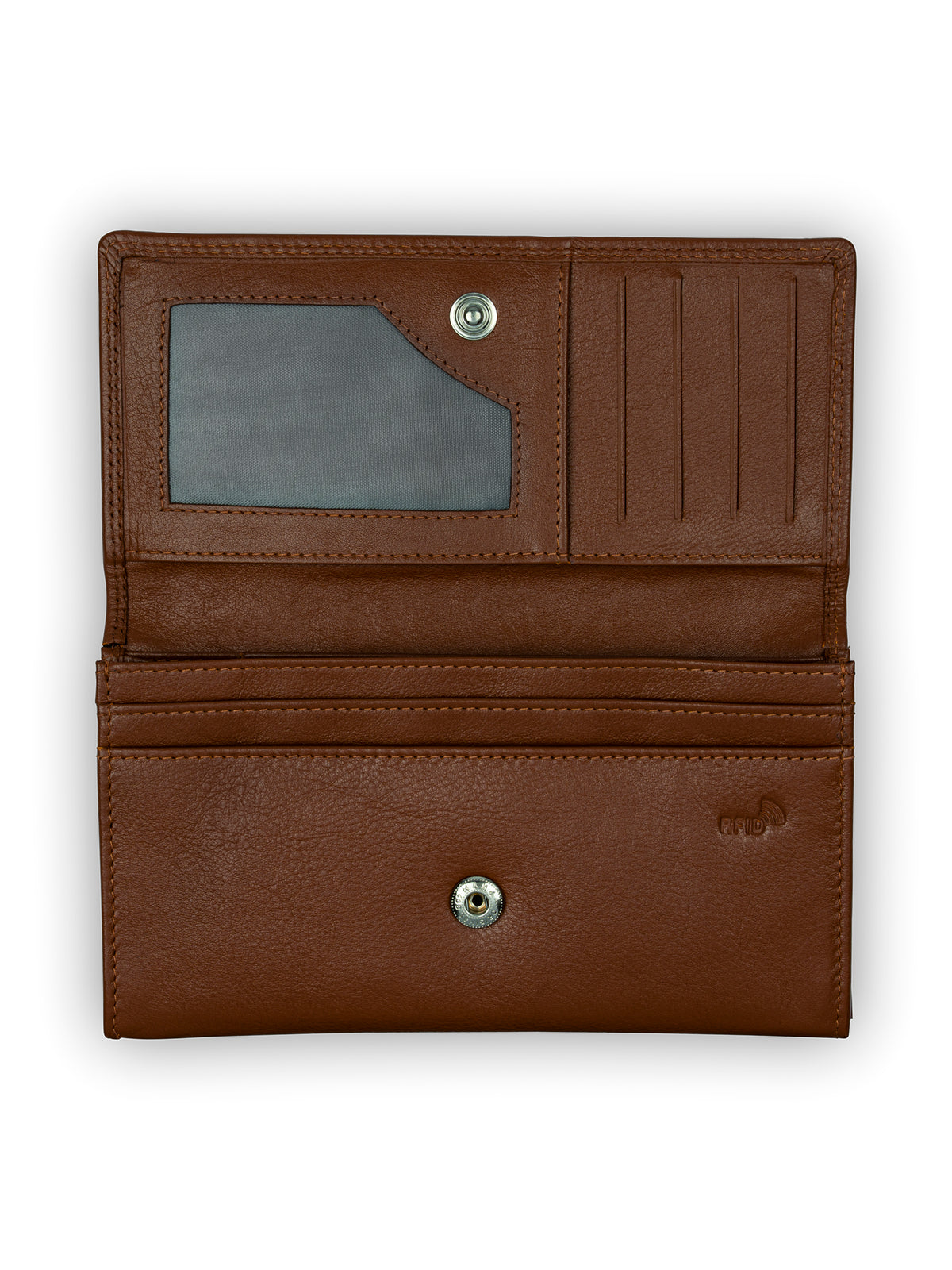 Brown Bear Elegante Damenbörse – Cognac