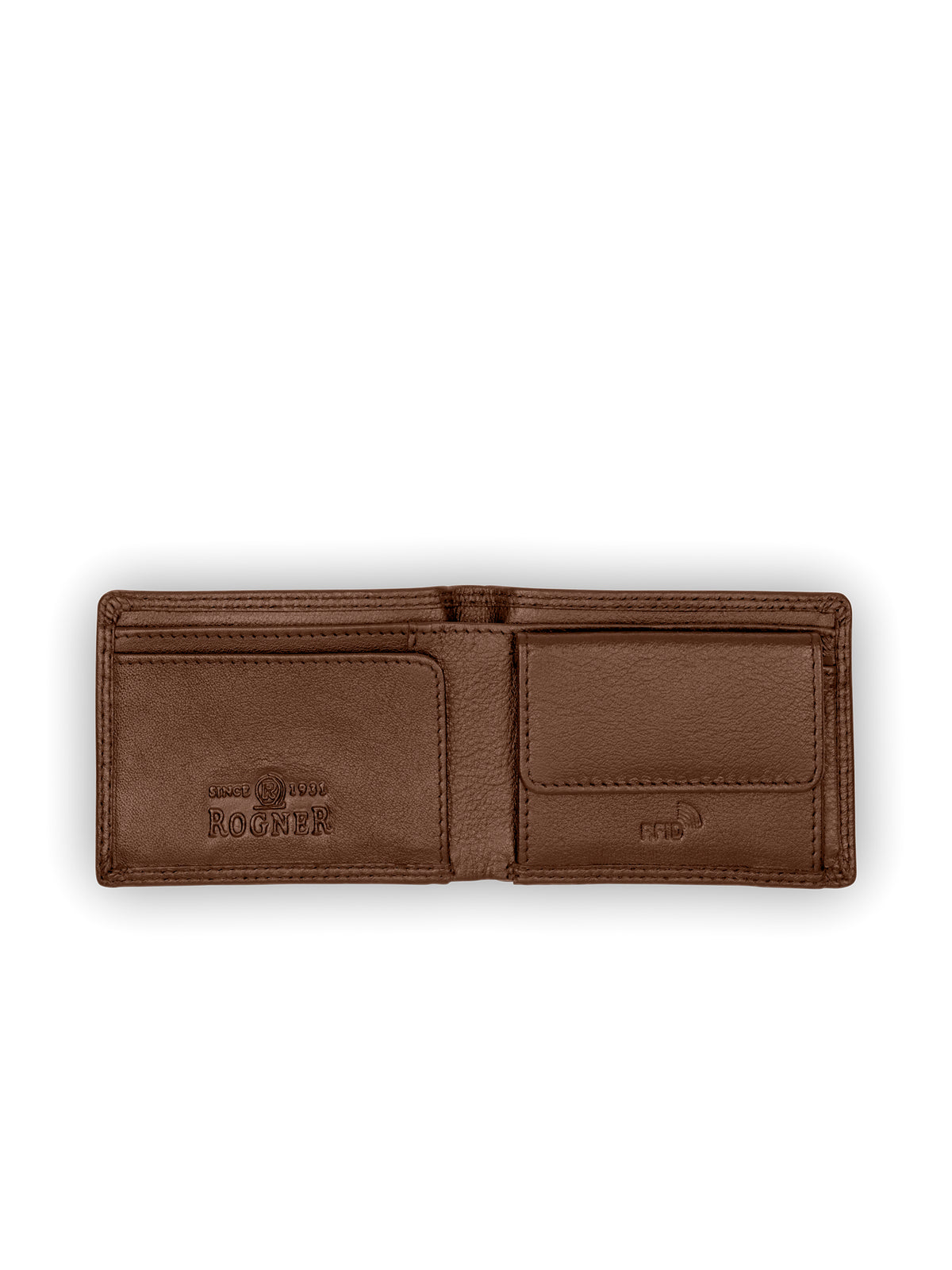 Brown Bear Kleine Herrenbörse – Cognac