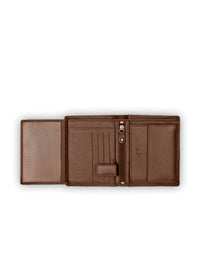 Brown Bear Premium Leder Geldbörse Hochgestellt – Cognac
