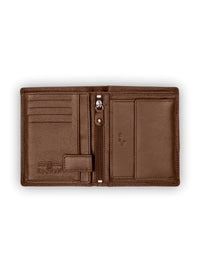 Brown Bear Premium Leder Geldbörse Hochgestellt – Cognac