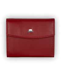 Brown Bear Premium Damen Portemonnaie – Rot