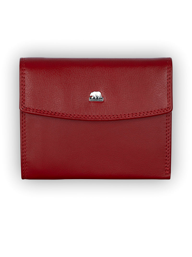 Brown Bear Premium Damen Portemonnaie – Rot