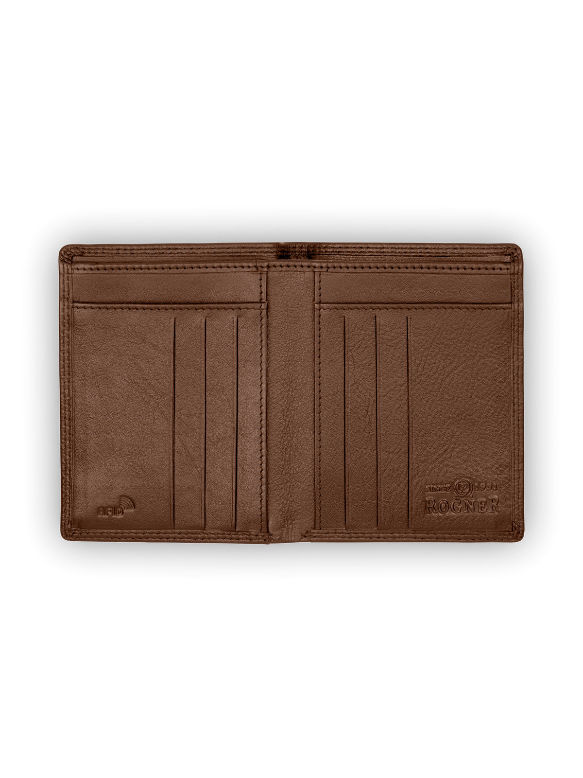 Brown Bear Ausweisetui - Leder – Cognac
