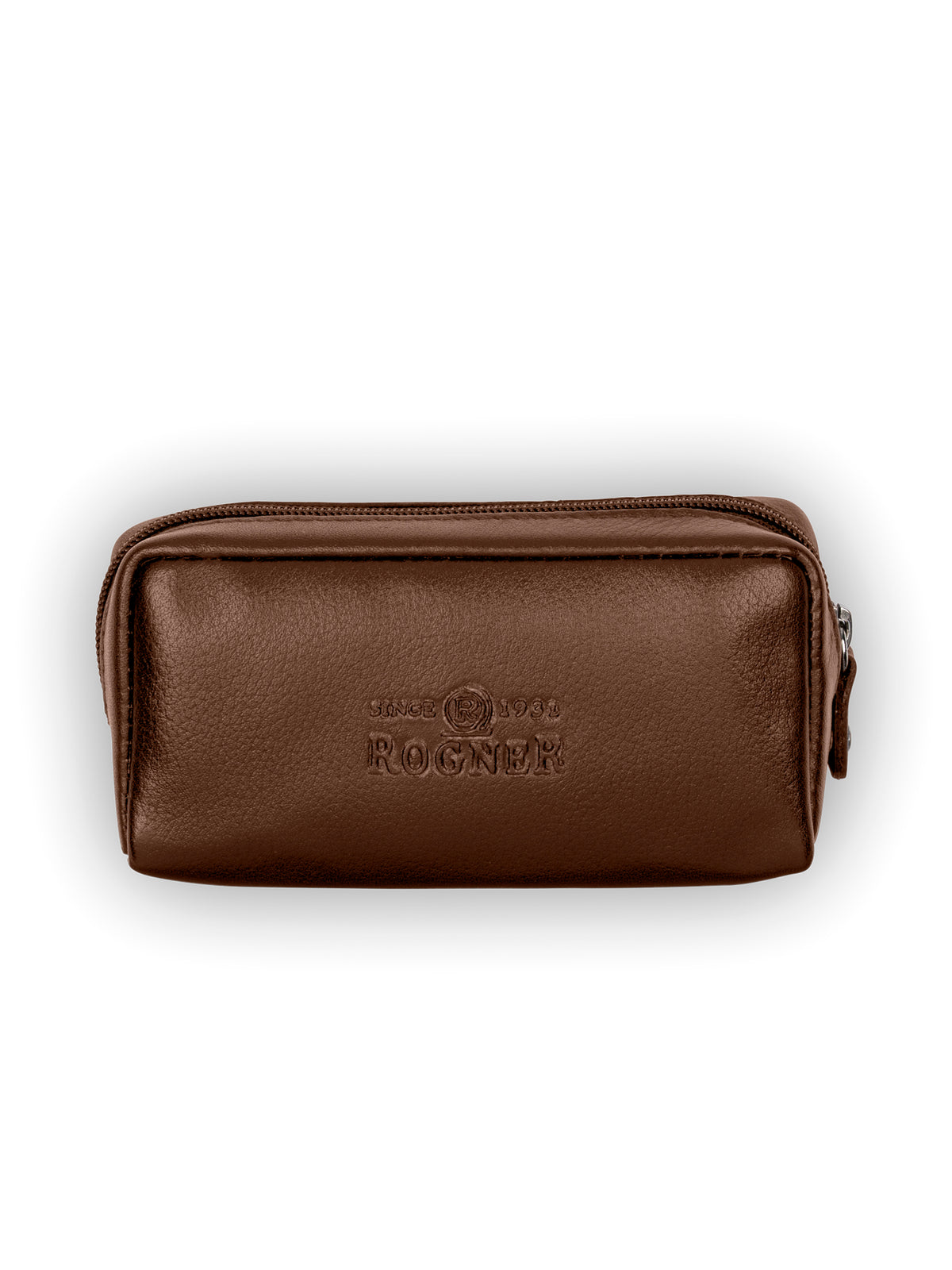 Brown Bear Premium-Schlüsseletui – Cognac