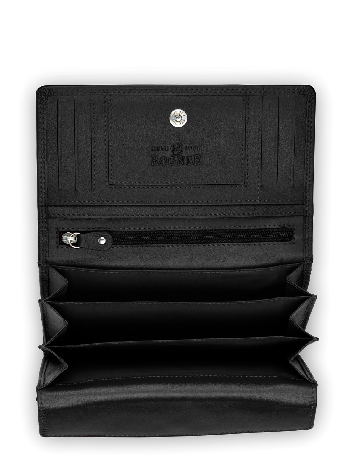 Brown Bear Elegante Damen Geldbörse – Schwarz