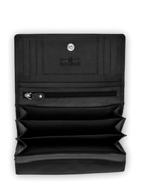 Brown Bear Elegante Damen Geldbörse – Schwarz