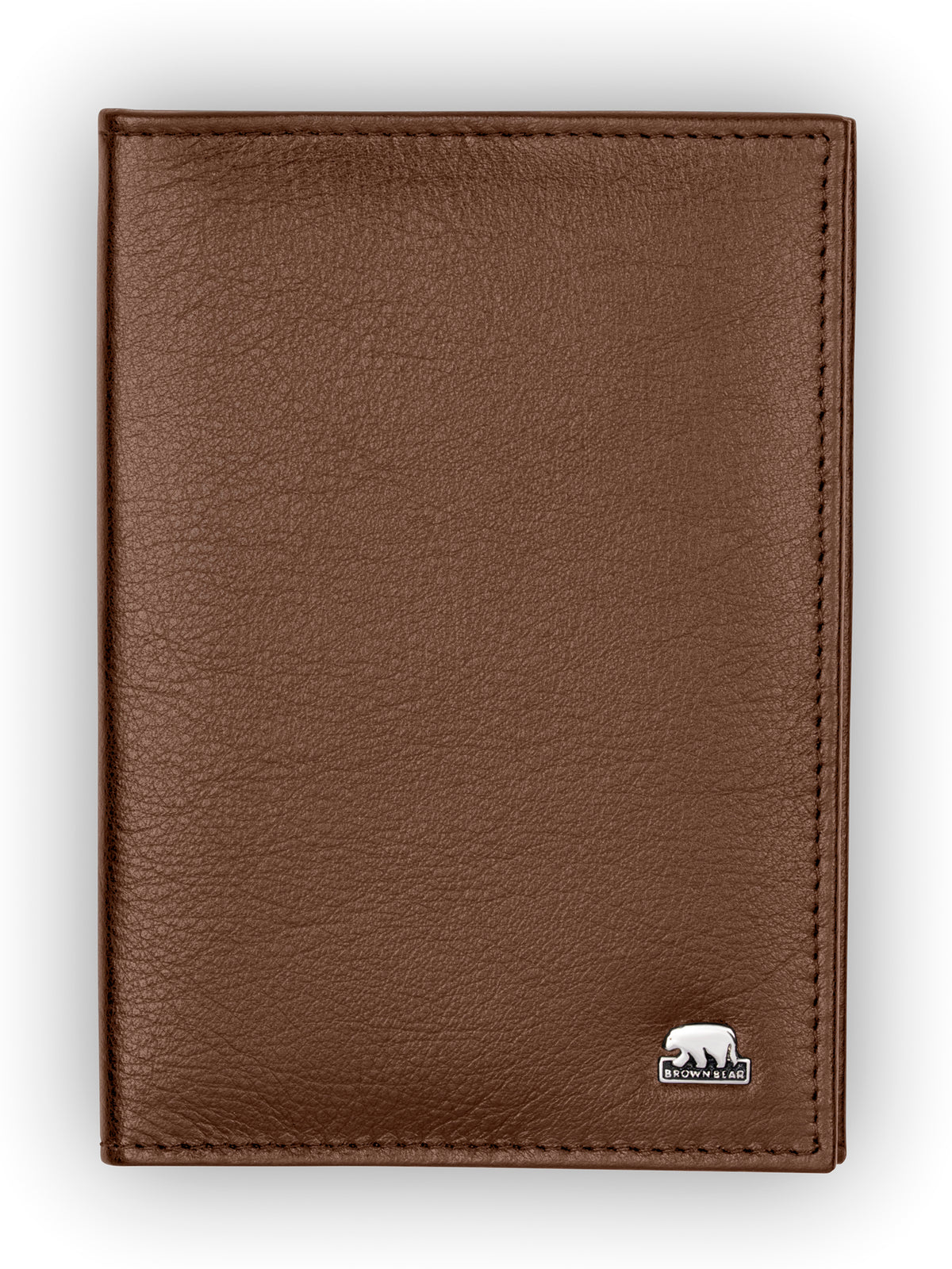 Brown Bear Reisepasshülle Leder – Cognac
