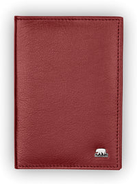 Brown Bear Reisepasshülle Leder – Rot