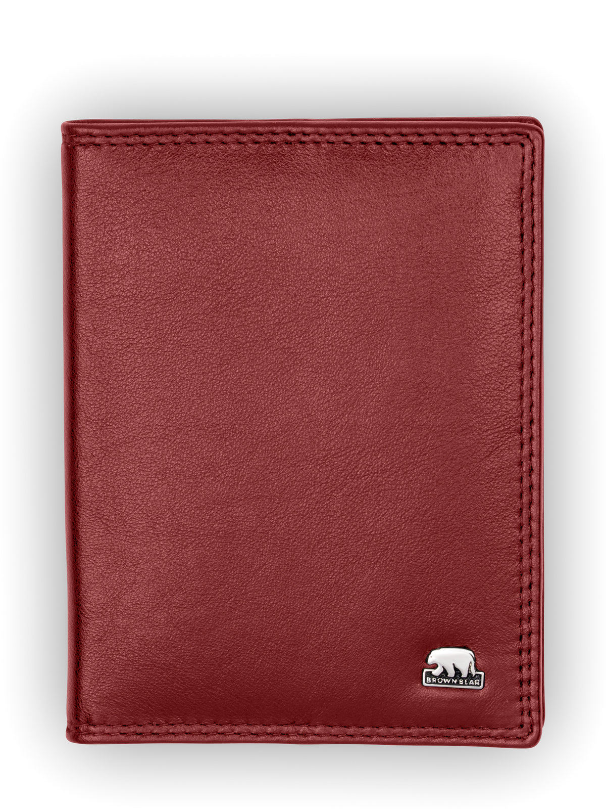 Brown Bear Ausweis- & Kartenetui – Rot