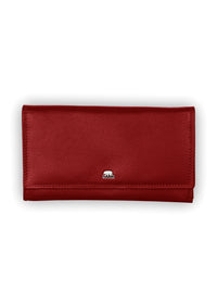 Brown Bear Elegante Damenbörse – Rot