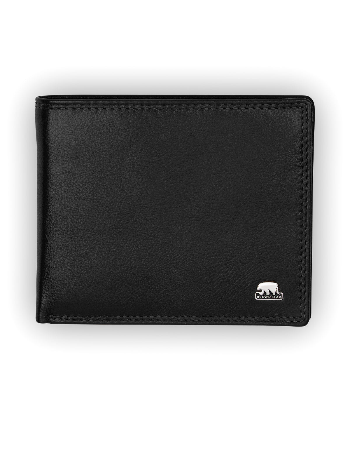 Brown Bear Classic Querformatbörse – Schwarz