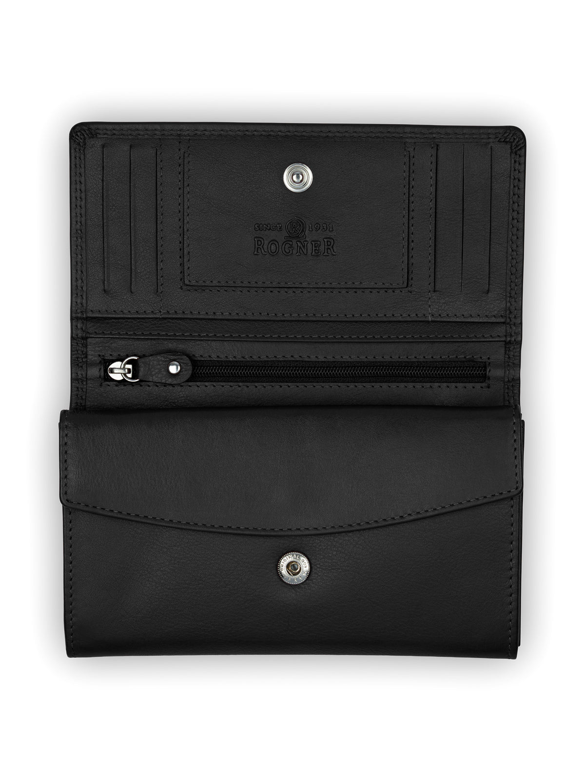 Brown Bear Elegante Damen Geldbörse – Schwarz