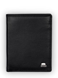 Brown Bear Ausweisetui - Leder – Schwarz