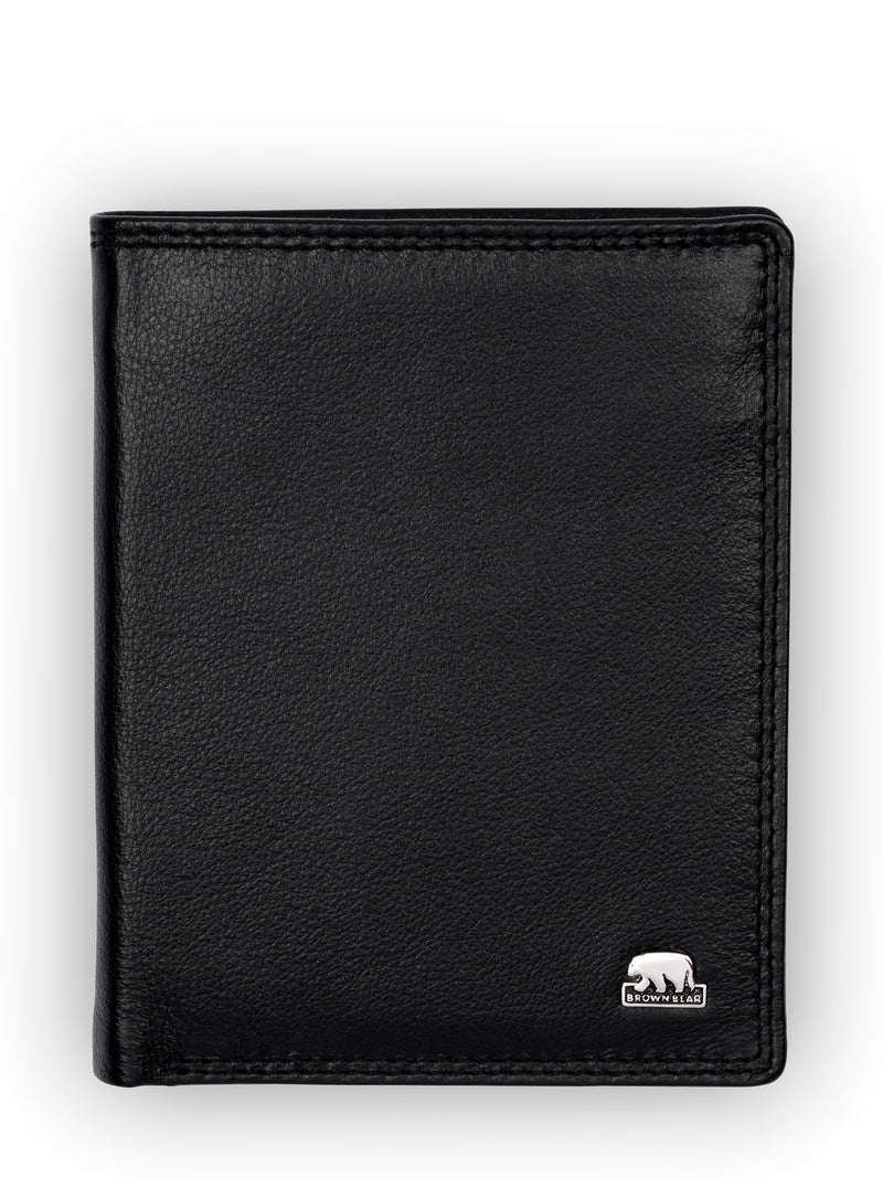 Brown Bear Ausweisetui - Leder – Schwarz