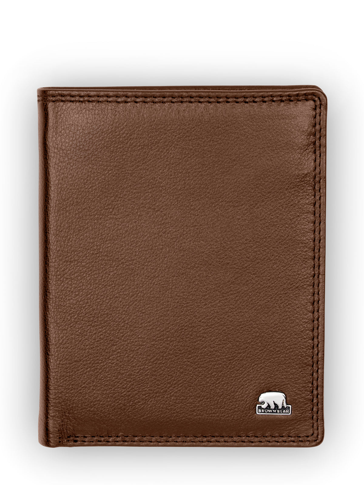 Brown Bear Ausweisetui - Leder – Cognac