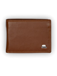 Brown Bear Mini Geldbörse für jede Tasche – Cognac