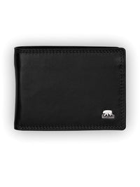 Brown Bear Mini Geldbörse für jede Tasche – Schwarz