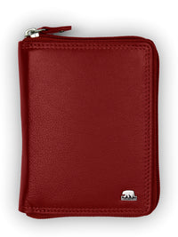 Brown Bear Damen Zippbörse – Rot