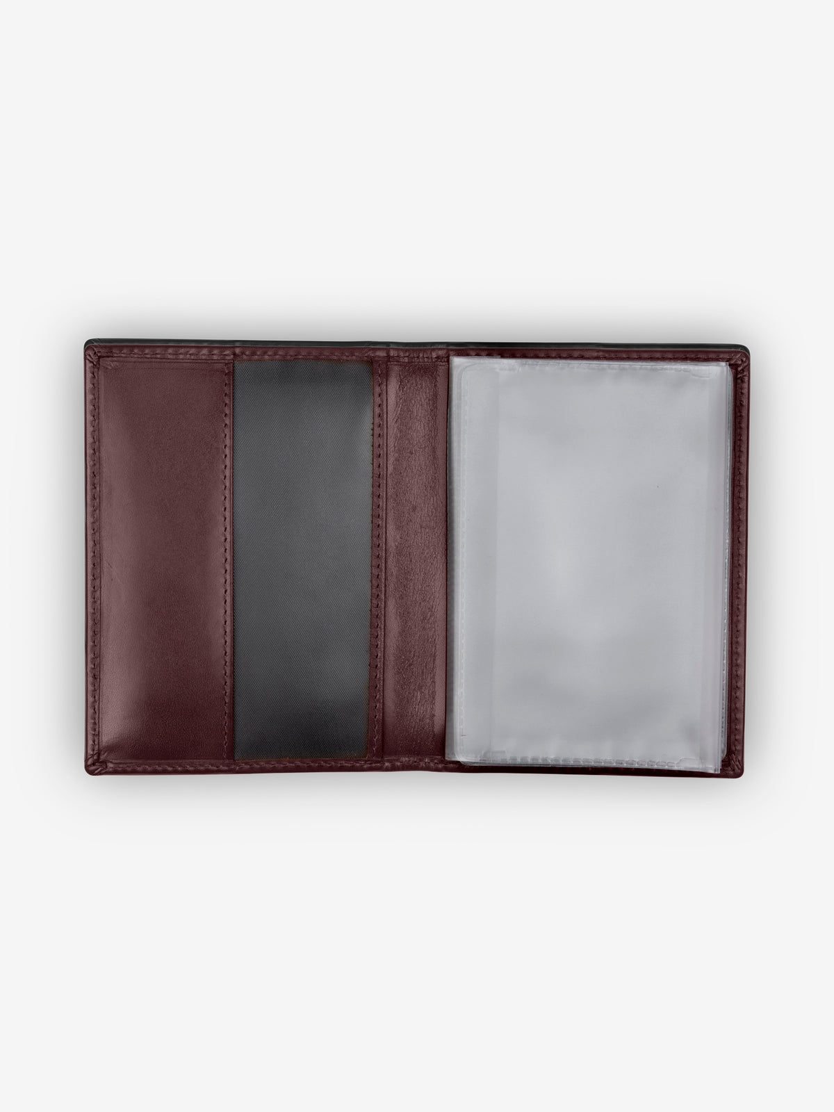 ROGNER Edles Führerschein-Etui – Bordeaux