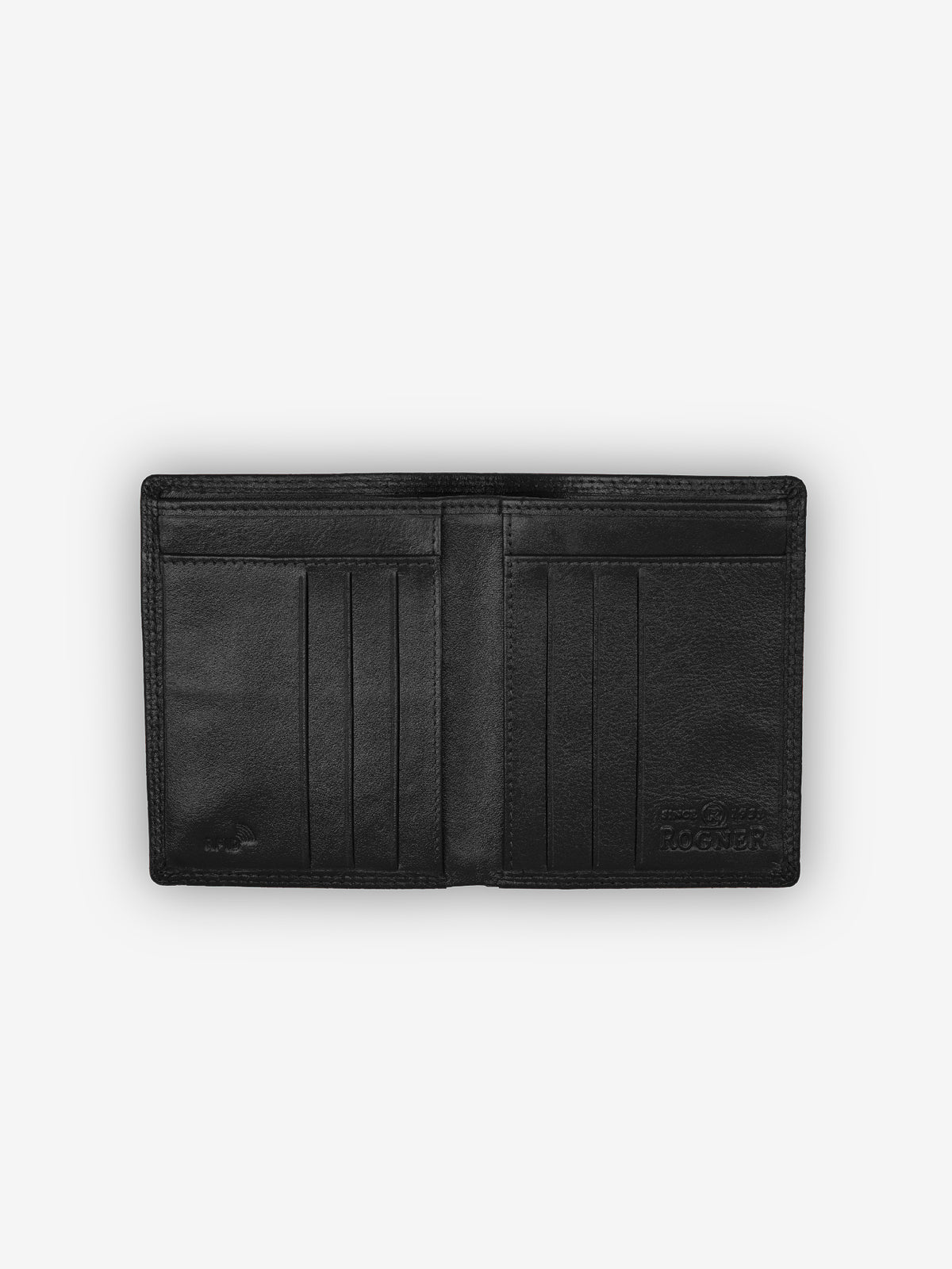 ROGNER Ausweisetui - Flower Print – Schwarz
