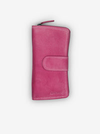 ROGNER „Soft Touch“ – Premium Damenportemonnaie – Pink