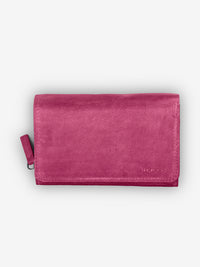ROGNER „Washed Series“ – Damen Lederbörse – Pink