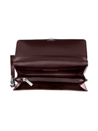 Rogner Herrenhandtasche aus Leder – Kompakt & Abschließbar – Bordeaux