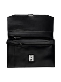 ROGNER Elegante Herrenhandtasche 260x160 – Schwarz