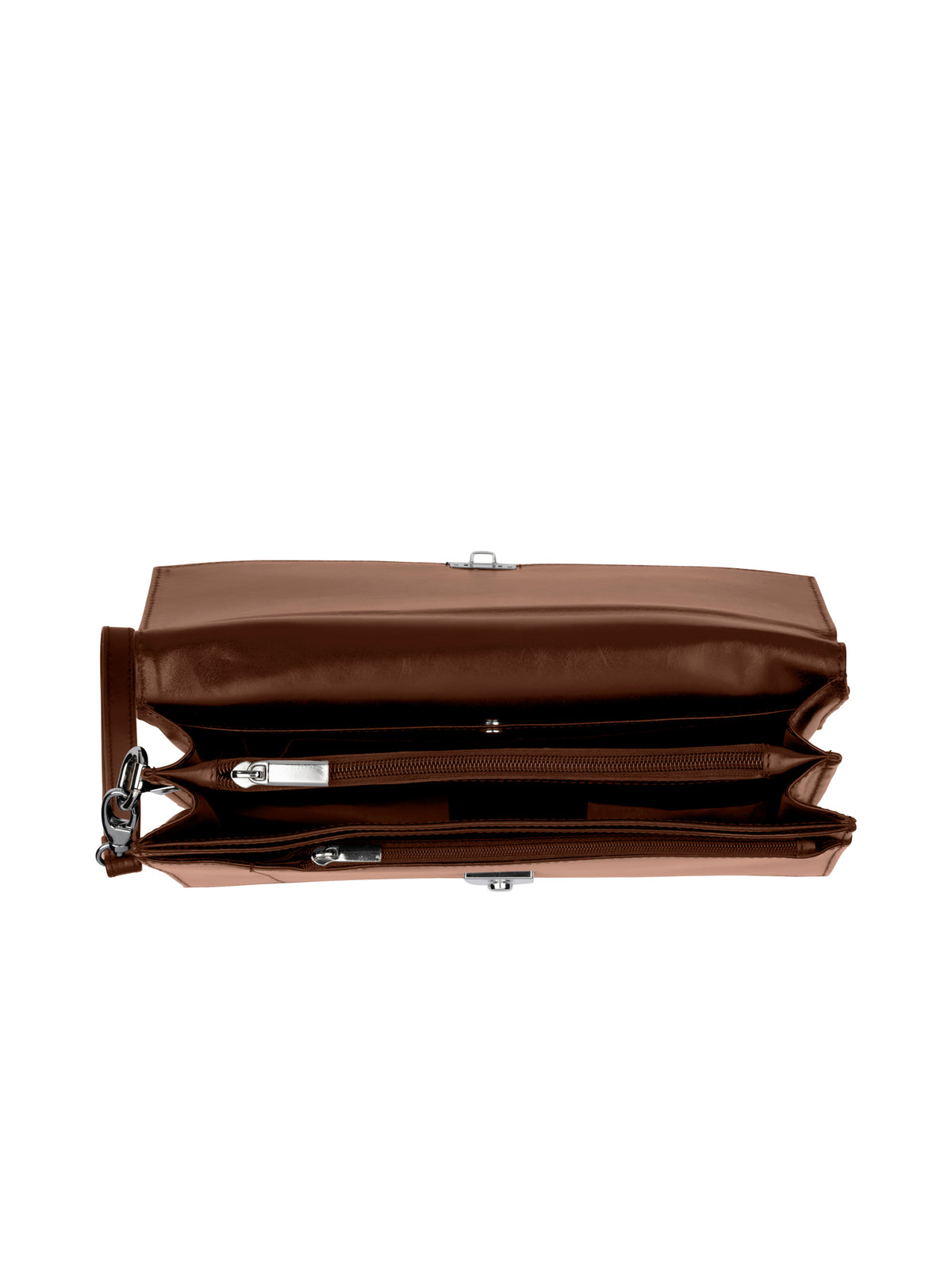 ROGNER Elegante Herrenhandtasche 260x160 – Cognac