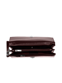 ROGNER Elegante Herrenhandtasche 260x160 – Bordeaux