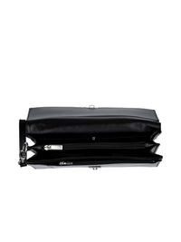 ROGNER Elegante Herrenhandtasche 260x160 – Schwarz