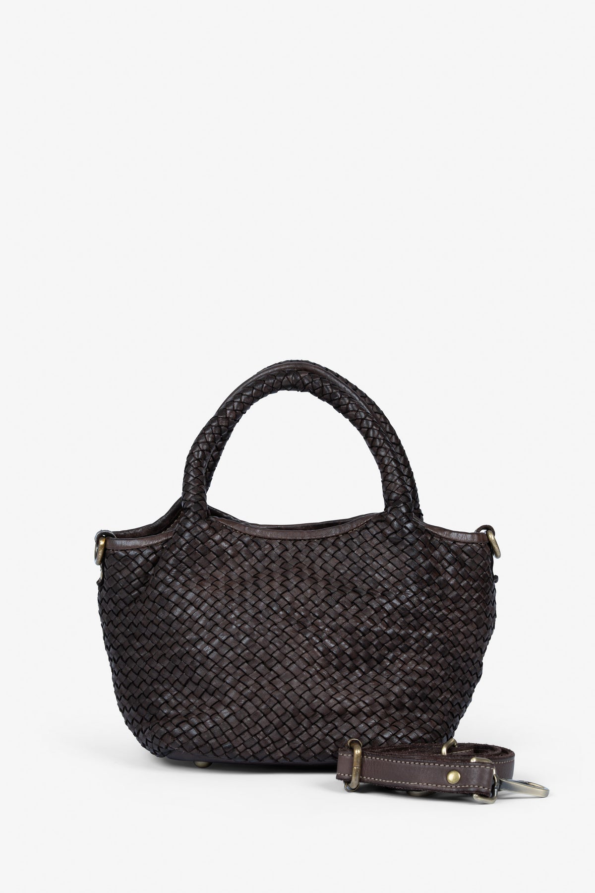 ROGNER "La Sofia" Mini Tote Bag – Dunkelbraun