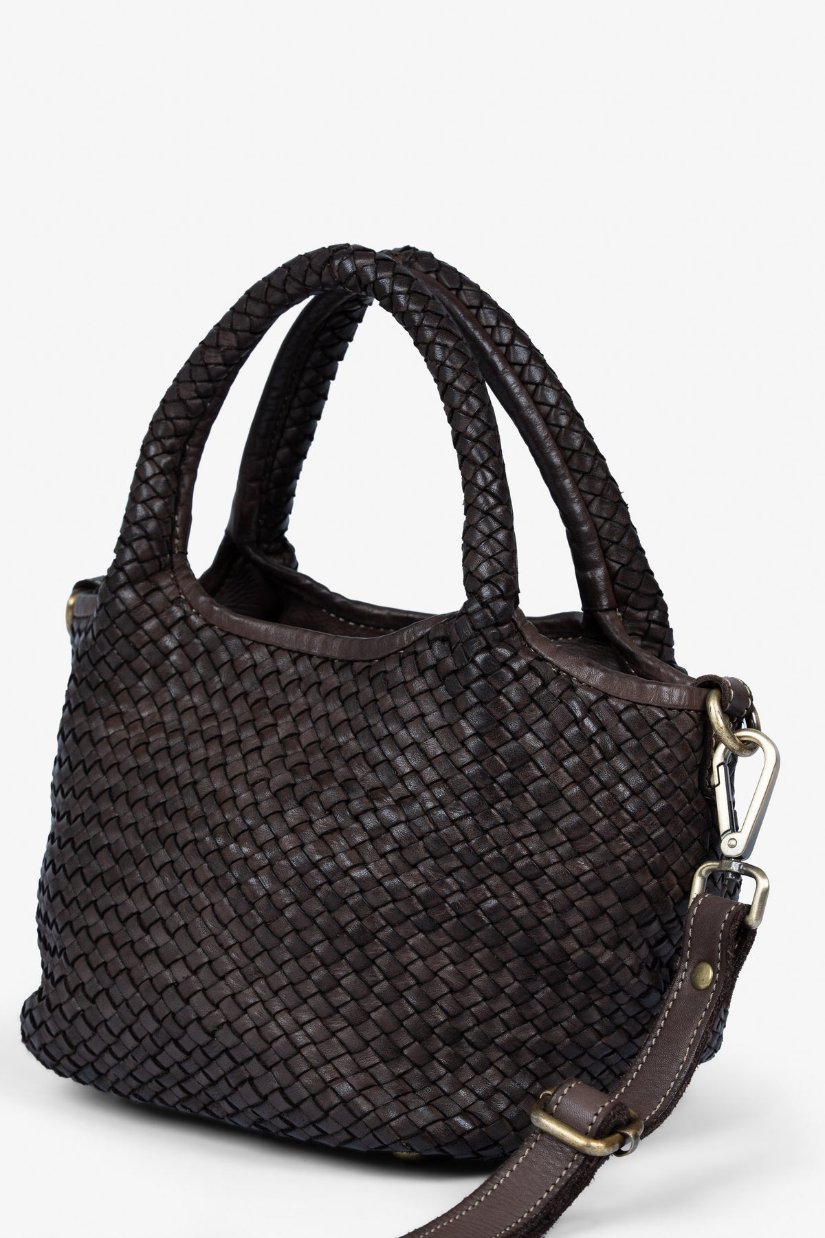 ROGNER "La Sofia" Mini Tote Bag – Dunkelbraun