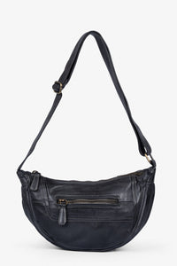 ROGNER „La Sofia“ – Kleine Premium-Ledertasche – Schwarz