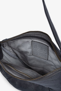 ROGNER „La Sofia“ – Kleine Premium-Ledertasche – Schwarz