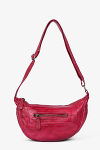 ROGNER „La Sofia“ – Kleine Premium-Ledertasche – Bordeaux